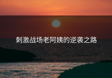 刺激战场老阿姨的逆袭之路